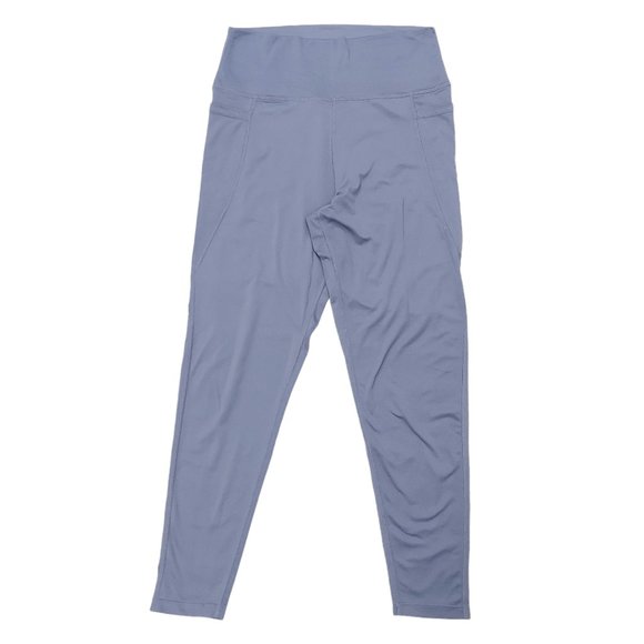Sage Collective Leggings Womens Medium Lilac 7/8 High Waisted Gym Athleisure - Picture 1 of 8